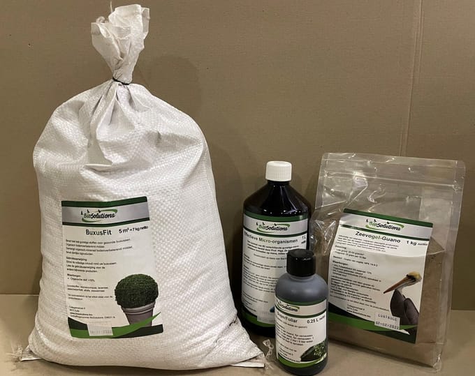 BuxusFIT per 5m² - Complete Gezondheidskuur Buxus - Voorkomt Buxusschimmel - Voorkomt Buxusmot - Gezonde buxussen
