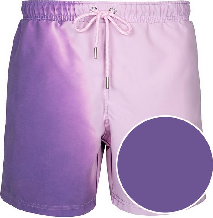 Zwembroek | Kleurveranderend | Purple-Pink | Maat L