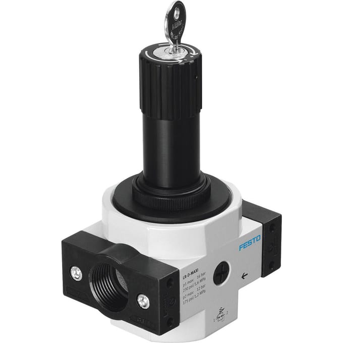 Festo Drukregelaar G1/8'' 0.5-12bar 800l/min Mini - 194604 - P2YB6