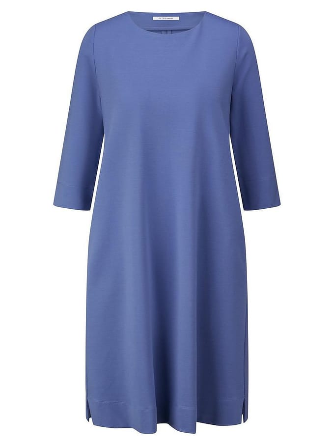 Jersey jurk Van Peter Hahn blauw