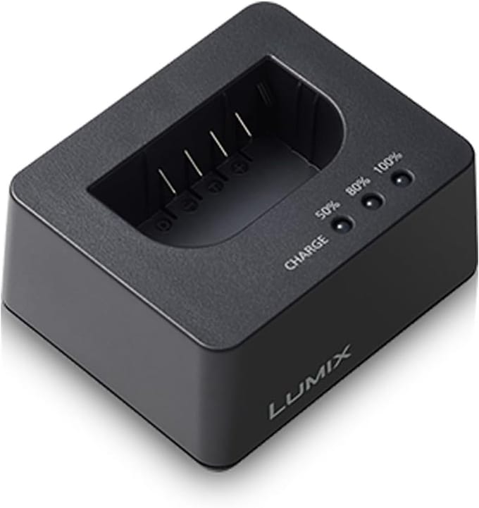 Batterijlader Houder - Accu Oplader - Camera Accu Laden - USB-PD Compatibel - 167x7x10 mm - Zwart