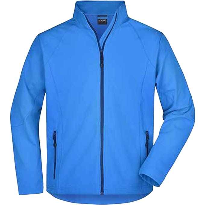 James Bond Heren Soft Shell-jasje (Azuurblauw)