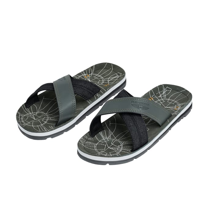 PME Legend - Heren Slippers Haig - Groen - Maat 41