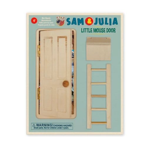Sam & Julia - Muizendeurtje - Houten deurtje voor Muizenhuis - 3+ jaar