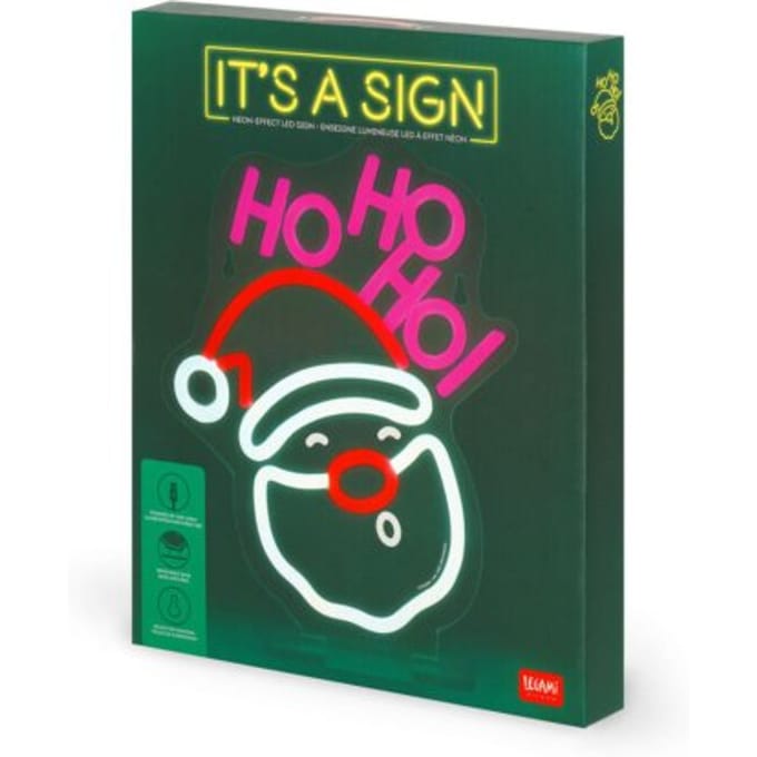 Legami kerst led lamp neon - santa claus