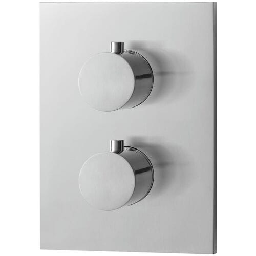 Herzbach LIVING iX thermostatic mixer concealed square 17.503055.2.09