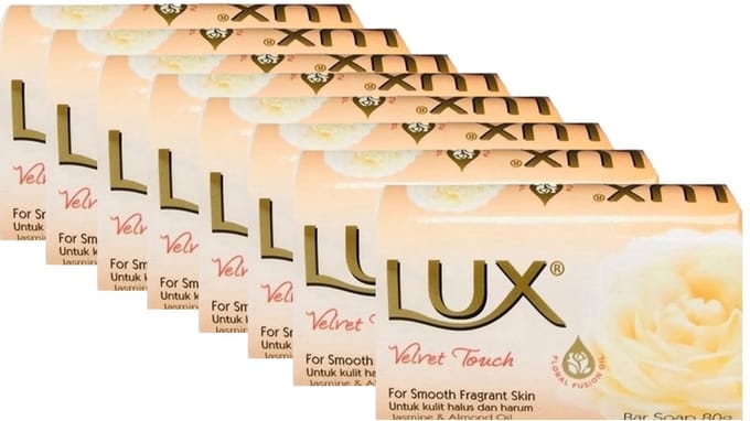 Lux Zeep - Velvet Touch - 8 x 80 Gram