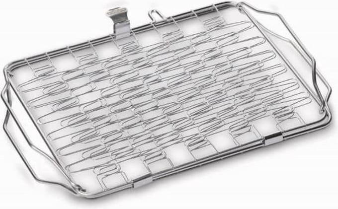 Napoleon Flexibele Vis- en Groentehouder – RVS Grillmand – 40,1 x 26,2 cm