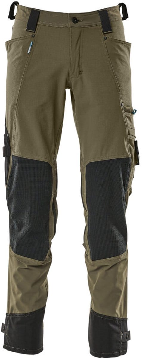 Mascot Advanced Broek met kniezakken 17079-311 - mosgroen - C52 - 76