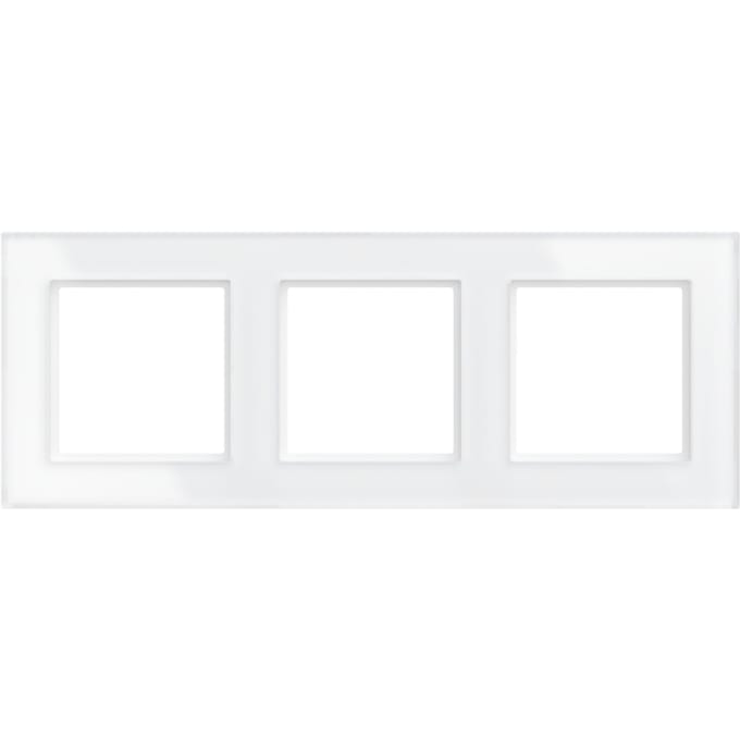 Homematic IP Glas - Afdekraam - 3-voudig - Wit
