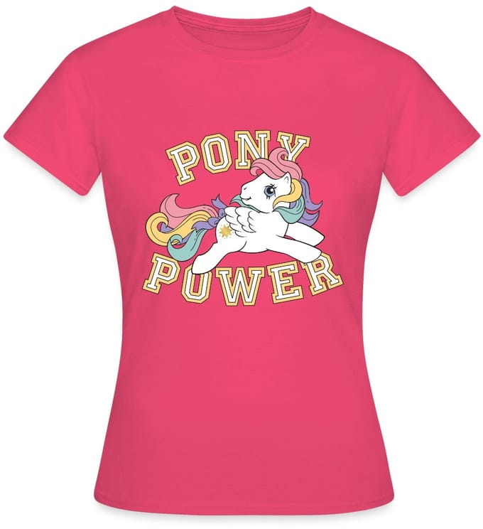My Little Pony Retro Pony Power Statement T-Shirt Dames