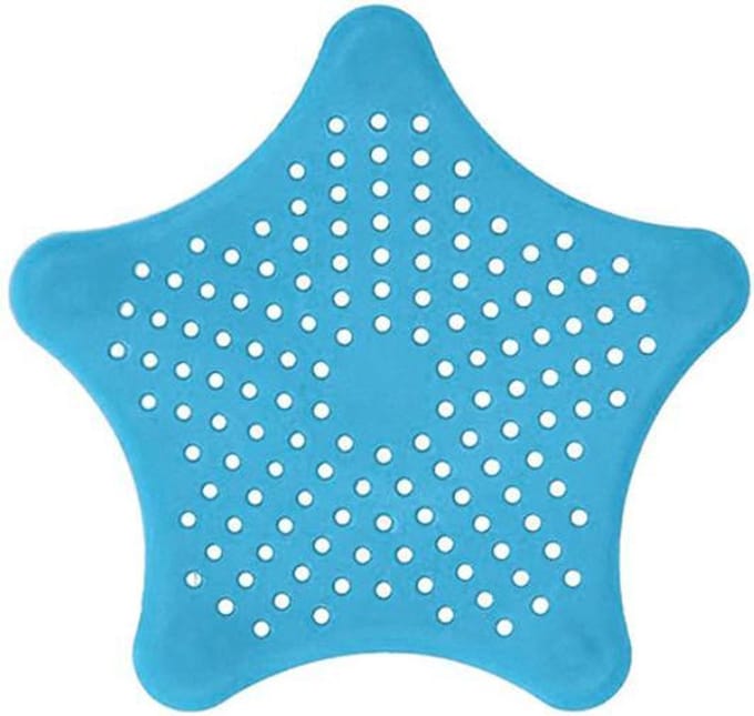 Silicone Afvoerstop - Afvoerplug - Anti Haar Afvoerstop - 1 Stuk - Blauw