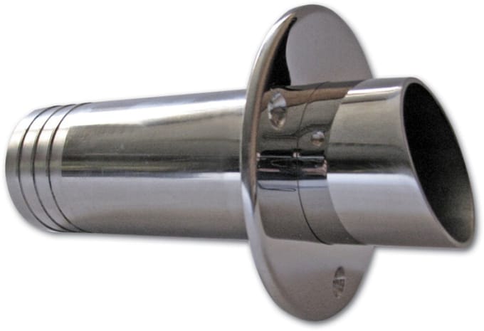 Spiegeldoorvoer rvs304 gepolijst