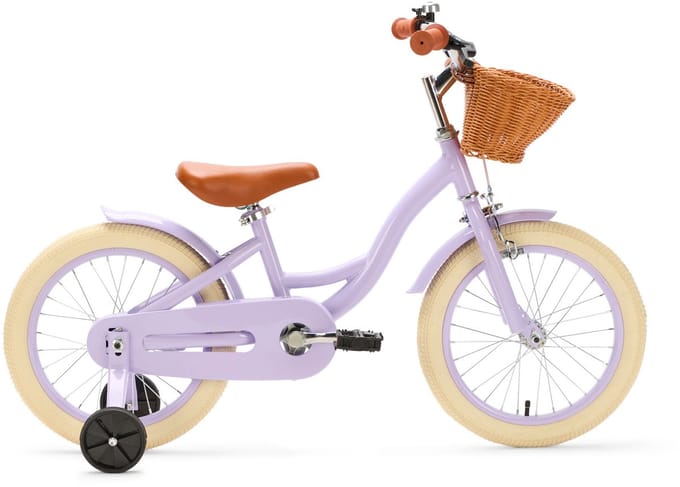 Generation Blanco 16 Inch Lila - Kinderfiets met Mandje
