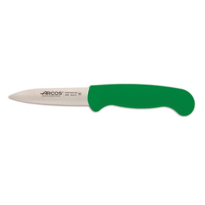 Mondador Arcos Kleur Mes - Prof 290021 roestvrij staal Nitrum en handvat ergonomisch polypropyleen groen groen en mes