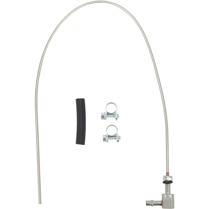 Brandstoftank Opstijgbuis Kit Auto Accessoires met Slangklemmen Vervanging voor Eberspacher D2 D4 white