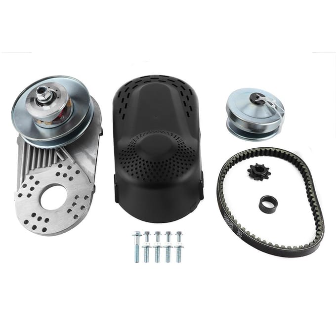 Convertisseur de couple pour kart Go-Kart 1 pouce Embrayage 12 dents 10 dents Chaîne 40 41 Robuste Série 30 black