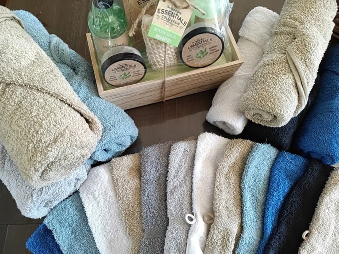 XL luxe handdoeken en spa gift set 27delig