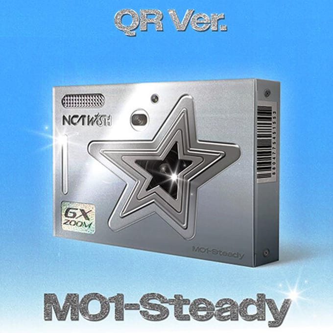 NCT Wish - 1e mini-album Steady (QR-versie) 1PCS white