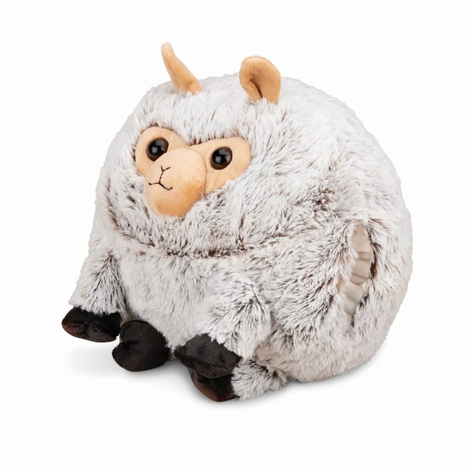 Cozy Noxxiez Handwarmer Alpaca 35 X 35 Cm Pluche Grijs