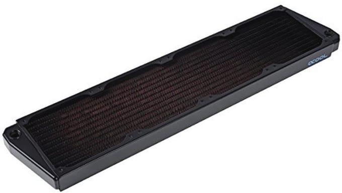 Full Copper X-Flow Radiator 480mm voor Waterkoeling
