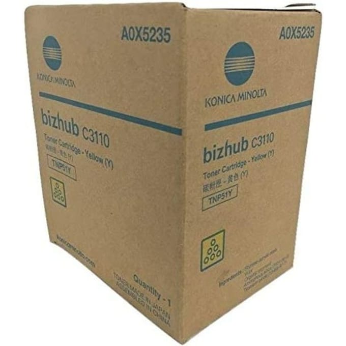 Konica Minolta A0X5255 Toner Geel