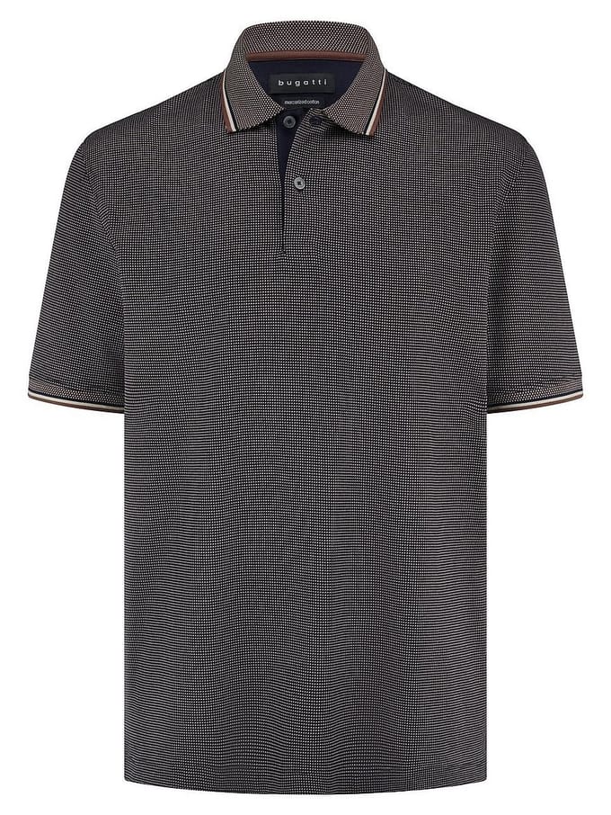 Poloshirt Van Bugatti bruin