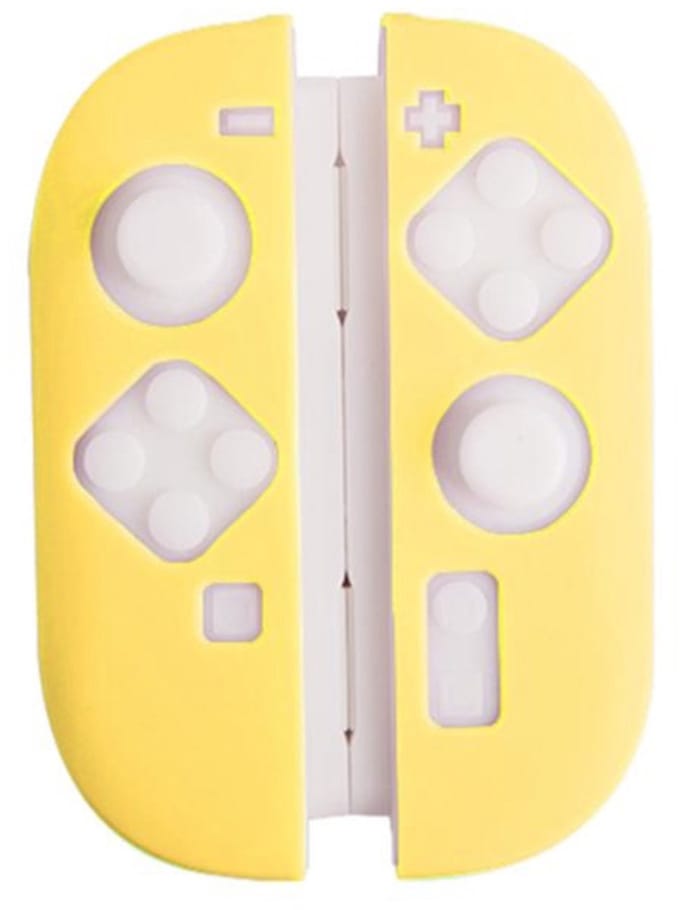Silicone Hoes / Skin geschikt voor Nintendo Switch 2 Joy-Con Controllers - Geel