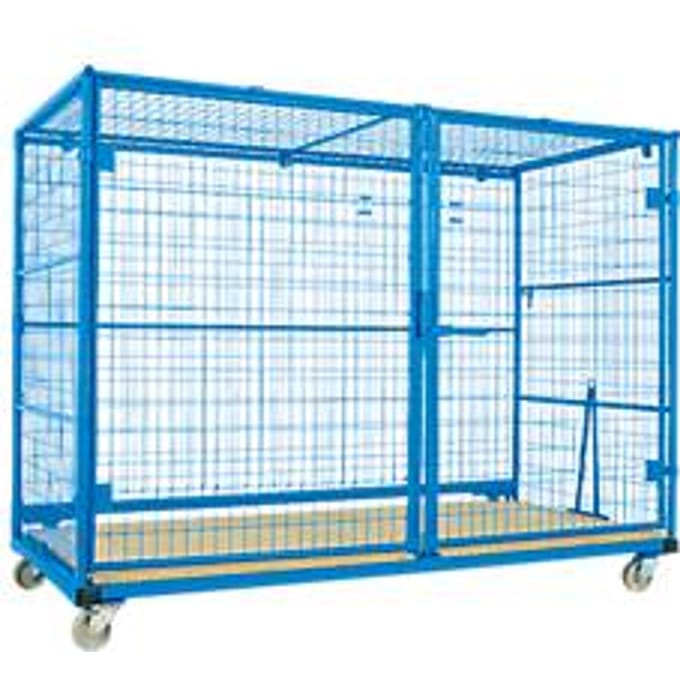 Rolcontainer Maxi-Safe, vouwbaar, B 2400 x D 1200 x H 1800 mm