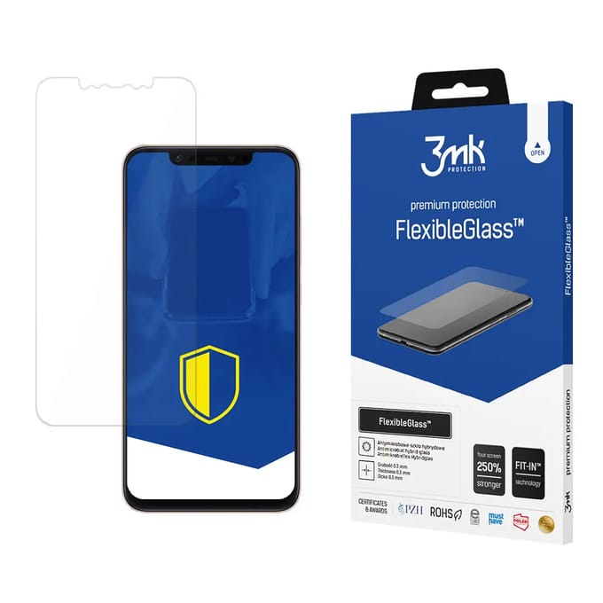Hybride glas 3MK Xiaomi Mi8 Global - FlexibeGlass™