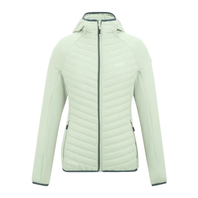 Dames Andreson Stretch Waterafstotende Hybride Jas met Baffle-afwerking