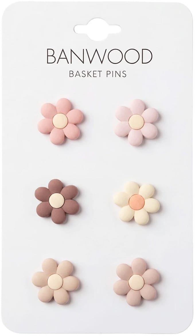 Banwood | BASKET PIN BANWOOD - FLOWERS