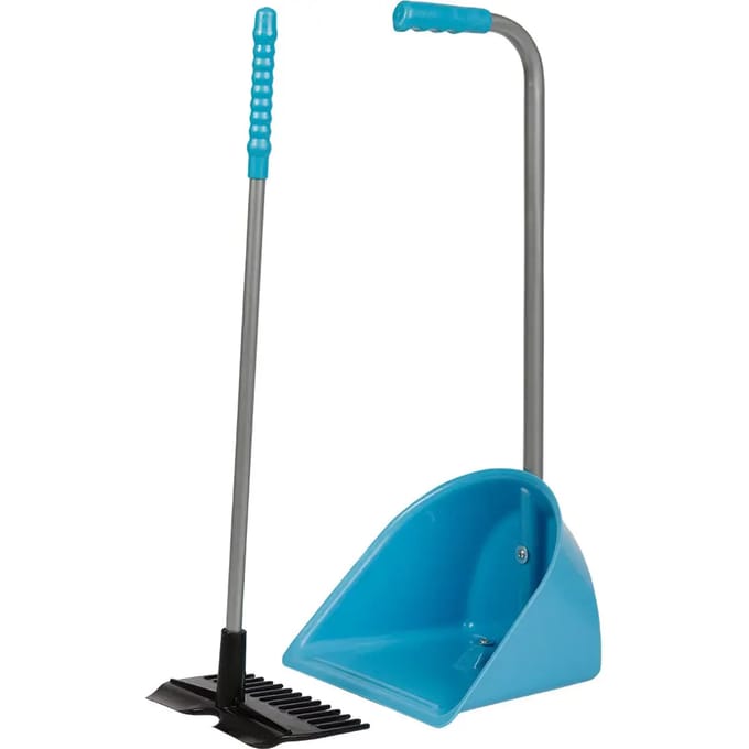Harry's Horse - Mestboy Compact - Mini Mestboy - (let op: 62cm) - Lichtblauw
