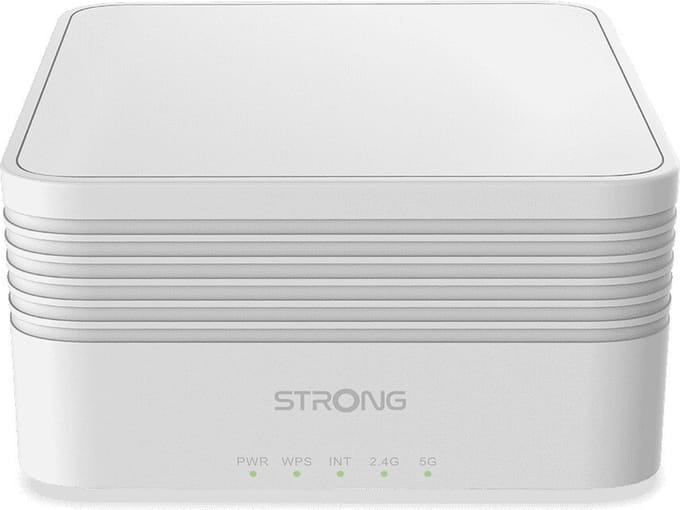 Strong MESHAX3000ADD mesh-wifi-systeem Dual-band (2.4 GHz / 5 GHz) Wi-Fi 6 (802.11ax) Wit 3 Intern