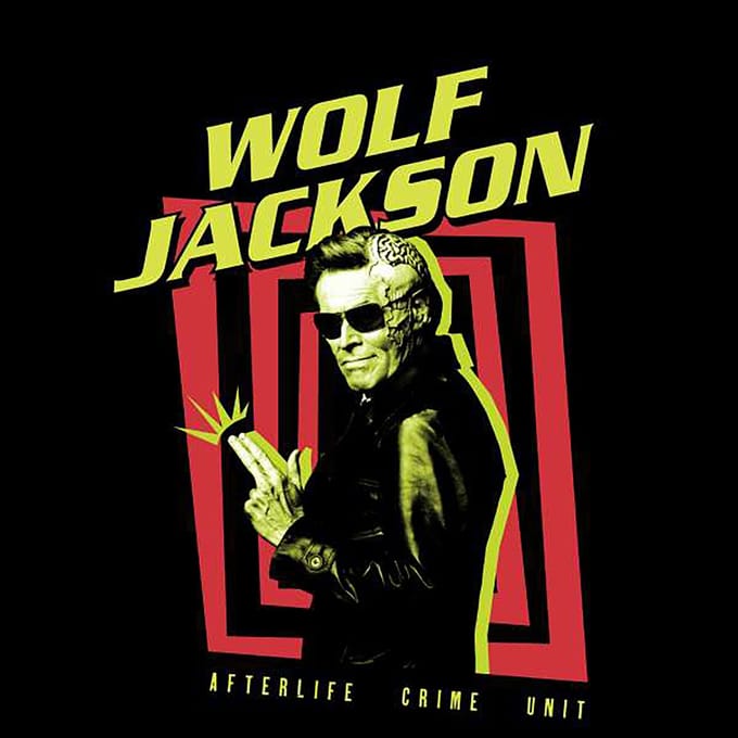 Beetlejuice Wolf Jackson Unisex T-Shirt - Black - M