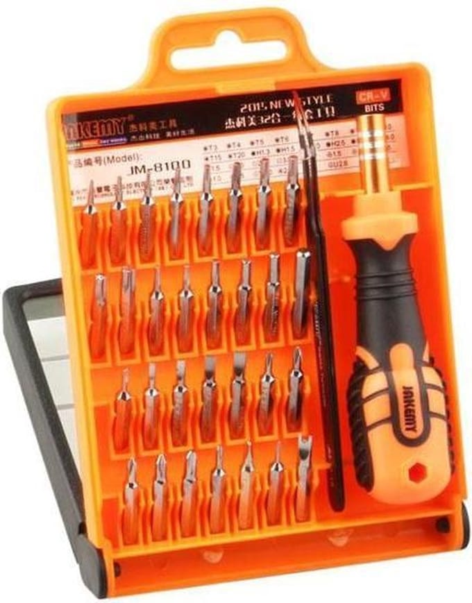Jakemy HOME JM-8100 schroevendraaier en Torx set (32 stuks)