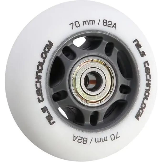 Nils Extreme - Skating Accessoireset - PU Wielen 70x24 mm - 82A - ABEC 9