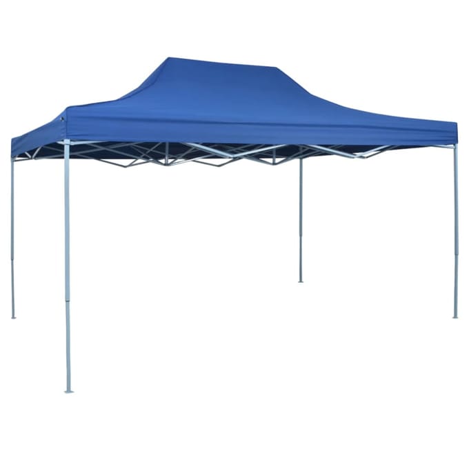 vidaXL - Vouwtent - pop-up - 3x4,5 - m - blauw