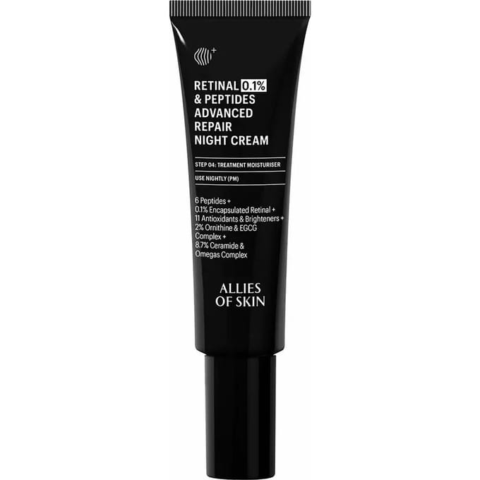 Allies of Skin Retinal 0.1% & Peptides Advanced Repair Night Cream
