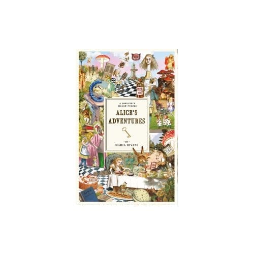 Alice's Adventures: A 1000-Piece Jigsaw Puzzle - Maria Rivans
