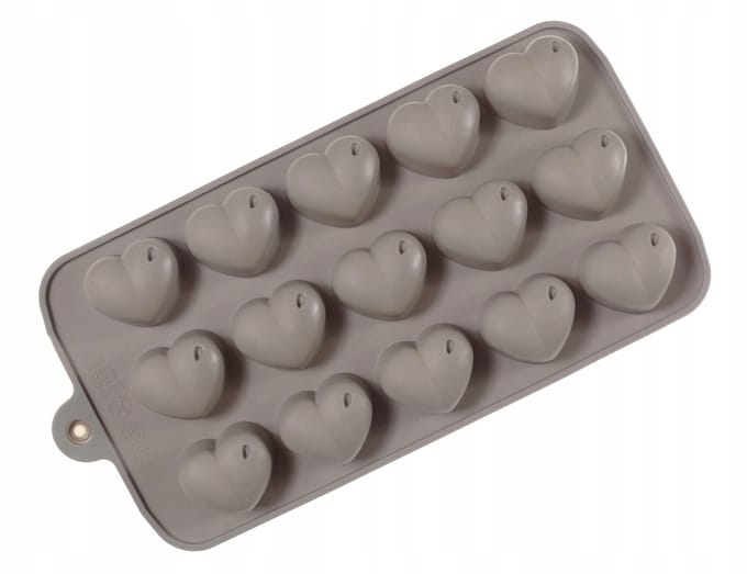 Siliconeen Vorm Hartjes - Valentijn - 15 chocolaatjes