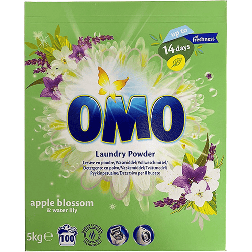 Omo Waspoeder Apple Blossom & Water Lily - 100sc - 5kg