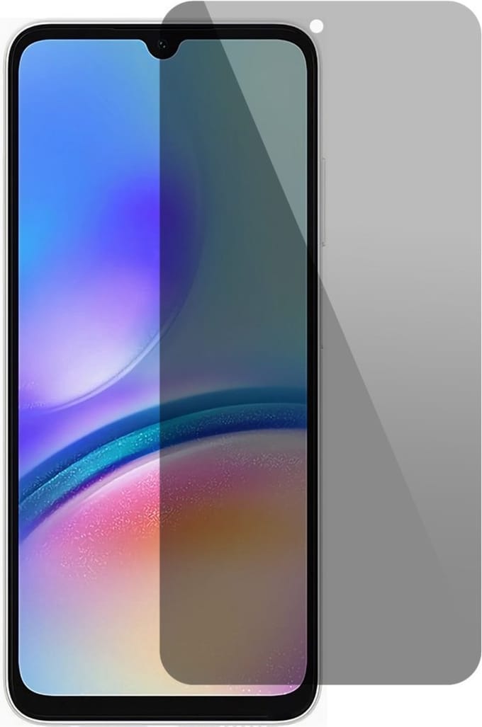 Coverup Screen Protector - Geschikt voor Samsung Galaxy A05 / A05s Screen Protector - Coverup Privacy Tempered Glass - Transparant