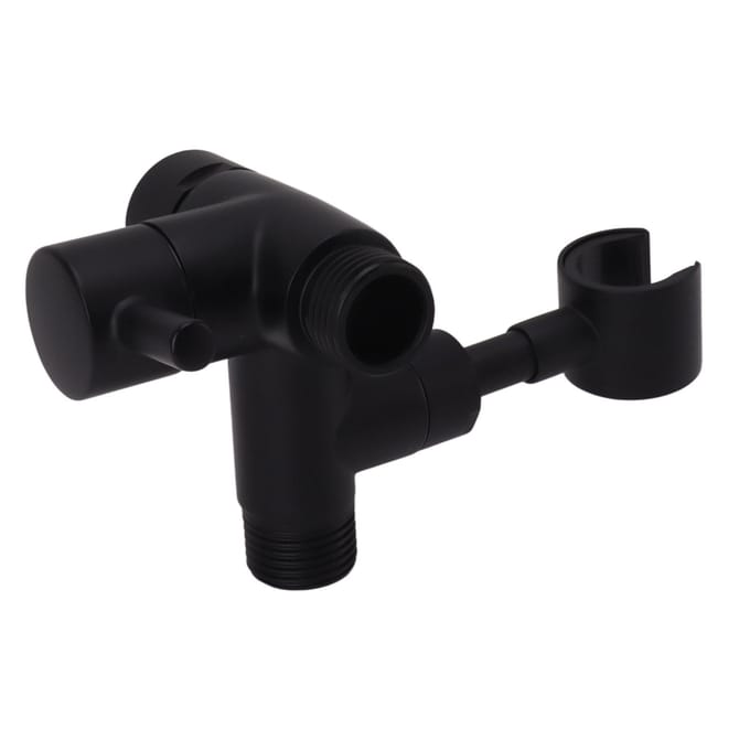 Douchekop Omsteller Waterafscheider Douchearm Omsteller voor Handdouche en Vaste Spray 108 Black black