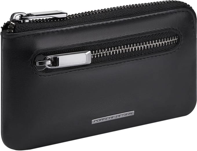 PORSCHE DESIGN Sleutelgeval Classic Key Case Black Zwart