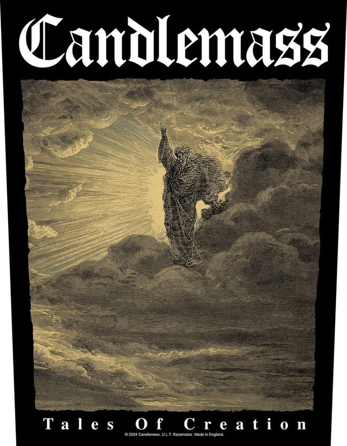 Candlemass - Tales Of Creation Rugpatch - Multicolours