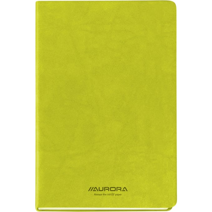 Notitieboek Aurora Capri A5 192blz lijn 80gr groen
