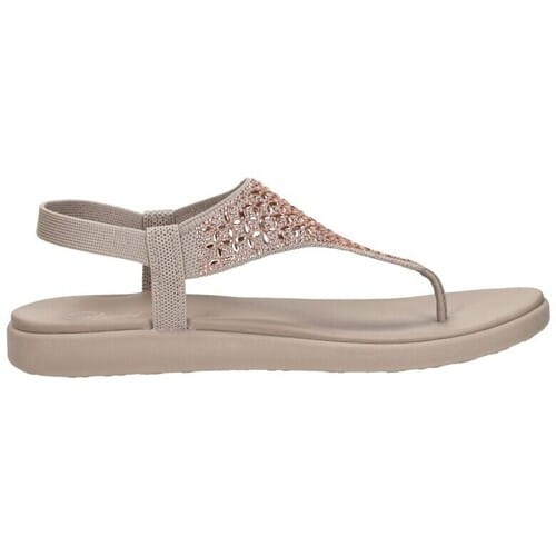 Skechers MEDITATION LUXE-MODERN EVENT Dames Sandalen - Taupe