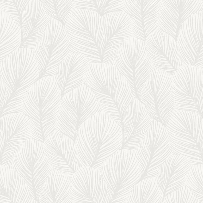 Boråstapeter Vliesbehang 4705 - Woodland - Botanisch Wit - 53cm x 10.05m