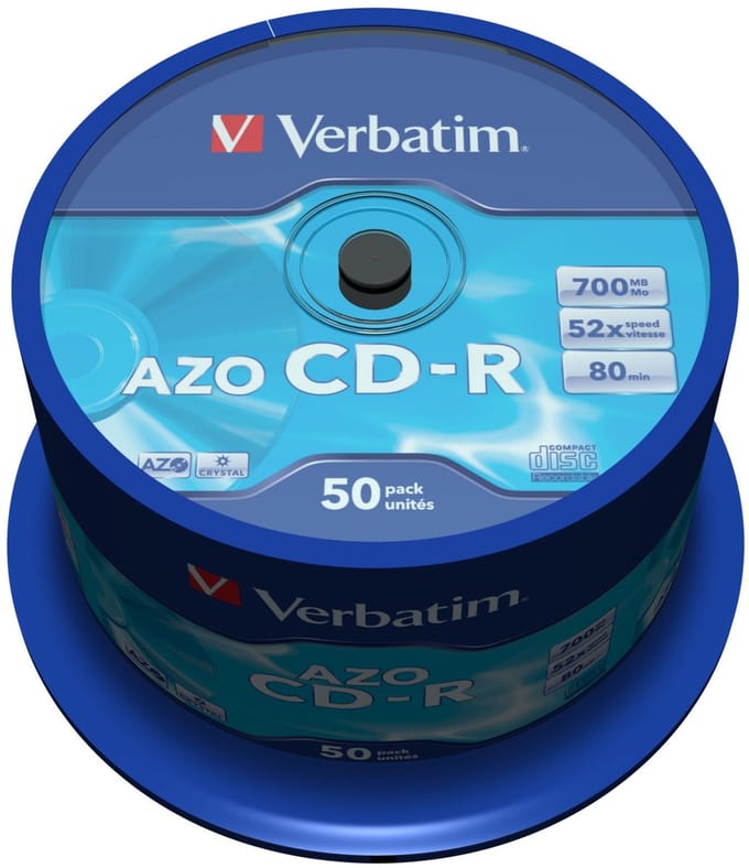 Verbatim 43343 CD-R disc 700 MB 50 stuk(s) Spindel